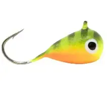 Clam Drop Jig XL Sz12 Glow Firetiger
