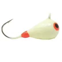 Clam Drop Jig XL #12 1/64oz White Glow