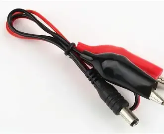 DC Plug, Alligator Clips,