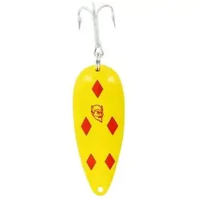 Daredevle Red Eye Lure 1/2 Yellow/Red Diamond, 8617