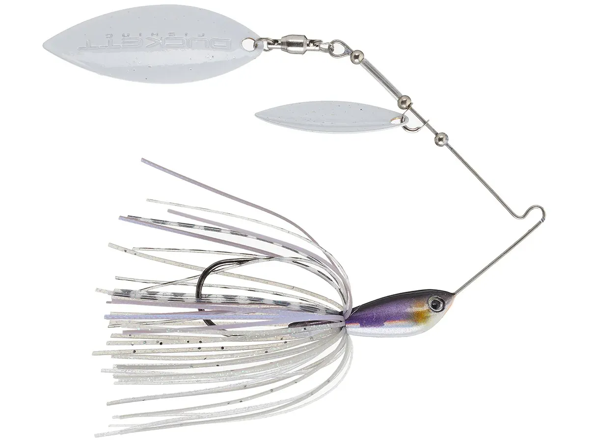 Ducket Spinner Bait BD Water Slash Double Willow 1/2oz Purple Sinsay