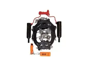 E.C ICE SAFETY KIT-CLEATS,PICK  EAGLE CLAW ICSAFEK2