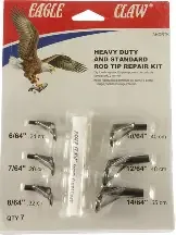 EA Rod Tip Repair Kit, Heavy Duty Black