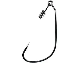 EAGLE CLAW TROKAR SWIMBAIT HOOK 1/4 PLATINUM BLACK 3PK 5/0