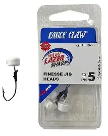 EC LS PRO-V FIN.JIG 1/16 PEARL EAGLE CLAW