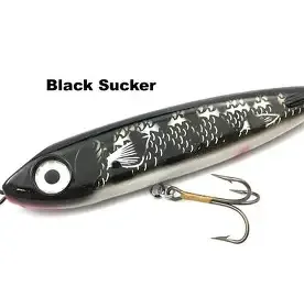 Esox Hell Hound 8" Black Sucker Holo
