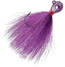GOOGLE EYE HAIR JIG 1/8 PURPLE KALINS