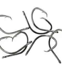 GAMAK. BLK CIRCLE HOOK 6PK #4/0