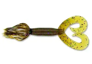 Gary Yamamoto D/T H-Grub 5" NF/LG Green Purple