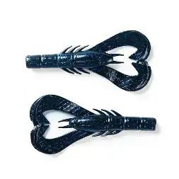Googan Krackin' Craw 3" Black Blue Flake 10 pk