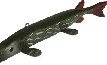 K&amp;E Pike Decoy 10" Nat. Pike