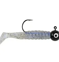 JOHNSON SWIMMING PADDLETAILS 2" 1/4OZ 5CT BLUE PEARL