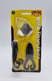 KVD Toad Buzz 3/8oz Black