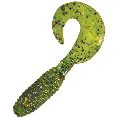 Kalin's Lunker Grub 3" Mardi Gras