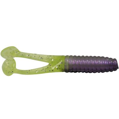 Kalins TripleThreat Grub 2'' Purple Rain 10pk