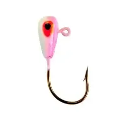 Lindy Live Bait Jig 6pk 1/4oz Pink Glow