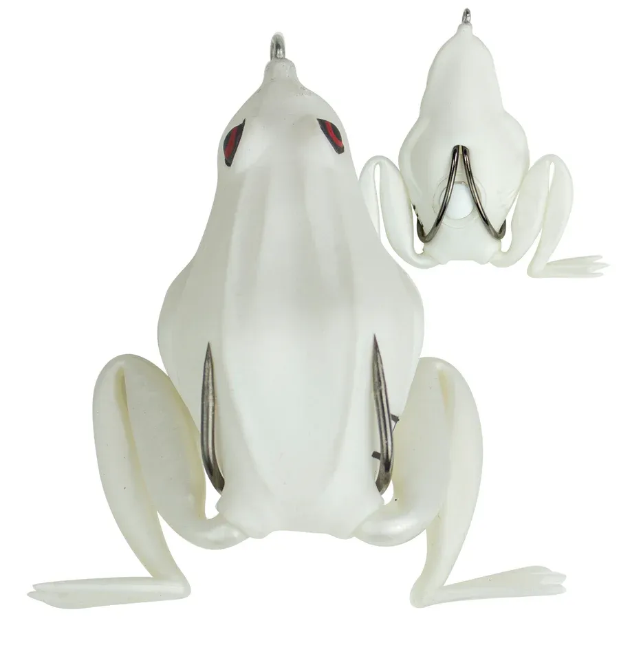 Lunkerhunt Lunker Frog Pearl 1/2
