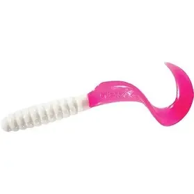 MISTER TWISTER TAIL 20PK 3' WHITE/PINK