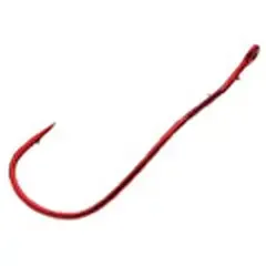 Mustad Slow Death Hook #4 Red Qty 10