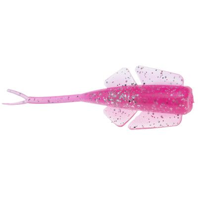 NIKU FLUTTER FRY 1.75" PK/SILV CLAM ICE PLASTIC PINK SLVR FLK