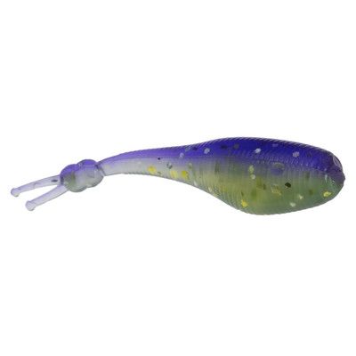 NIKU BOLT MINNOW 1" SOUR GRAPE CLAM ICE PLASTIC