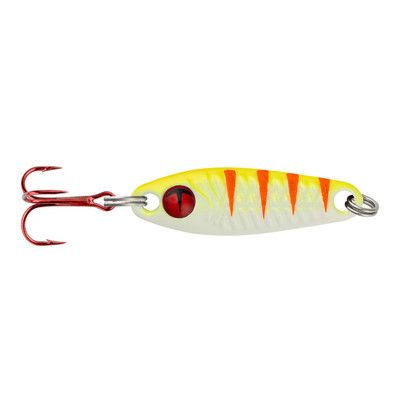 NORTHLAND BUCK-SHOT RATTLE SPOON UV 1/4OZ ELECTRIC PERCH