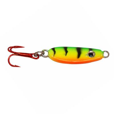 NORTHLAND FORAGE MINNOW SMALL FRY JIG UV 3/32OZ FIRETIGER