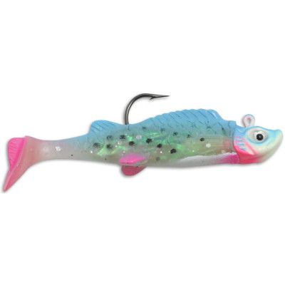 NORTHLAND MIMIC MINNOW JIG 1/16 RAINBOW