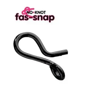 No- Knot Fas-Snap Nickel Large Qty 5, PBC24