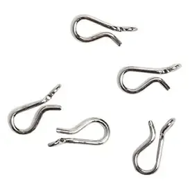 No- Knot fas-snap Small Silver