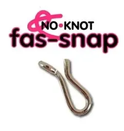 No- Knot fas-snap Medium Silver