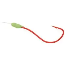 Owner Walleye Plus Snell Hook #6 Red Qty 6