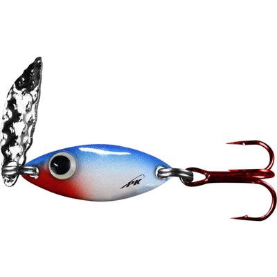 PK LURES SPOON 1/8OZ BLUE PEARL GLOW
