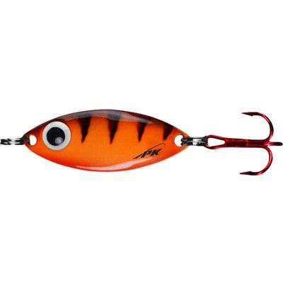 PK LURES SPOON 1/8OZ RED TIGER GLOW