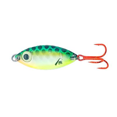 PK LURES SPOON 1/8OZ SHAD GLOW
