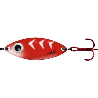 PK Lures Predator Tungsten 1/16 Flash Red Glow, PRT0RG