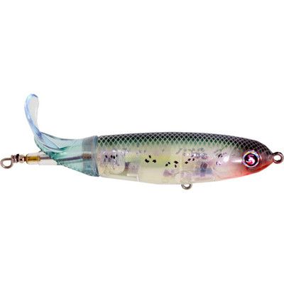 R2S Whopper Plopper 3 1/2" Crystal Minnow