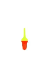 ROCKET BOBBER MINI SLIP YELTOP 4S-RBY2-01B ORANGE BOTTOM 1PK