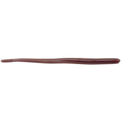 ROBOWORM STRAIGHT TAIL WORM 6" OXBLOOD LIGHT RED FLAKE 10PK