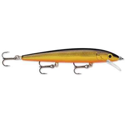 Rapala Husky Jerk Rattlin Suspendiing #12, Gold, HJ-12 G