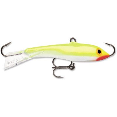 Rapala Jigging Rap 3 1/2" Silver FL Chart.