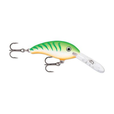 Rapala Shad Dancer #5 Green Tiger UV