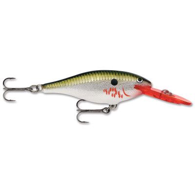 Rapala Shad Rap Deep Runner #7 Bleeding Hot Olive, SR7BHO
