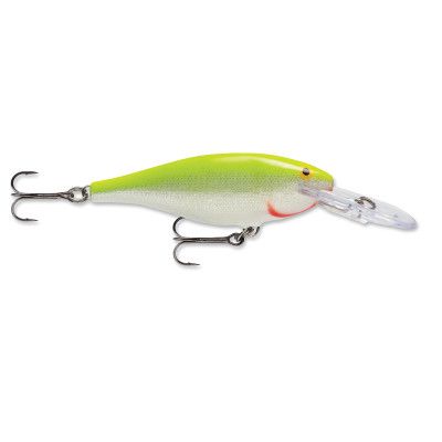 Rapala Shad Rap Deep Runner #5 Silver FL Chart., SR5SFC
