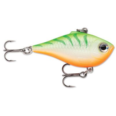 Rapala Ultra Light Rippin Rap Finesse Sinking #4, Green Tiger UV, ULRPR04 GTU