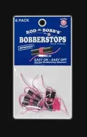 Rod-N-Bobbs Bobberstops Pink 6pk