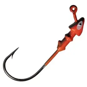 SLo-Poke Long SHank Swim Jig 3/8 Black/Orange, XP-833