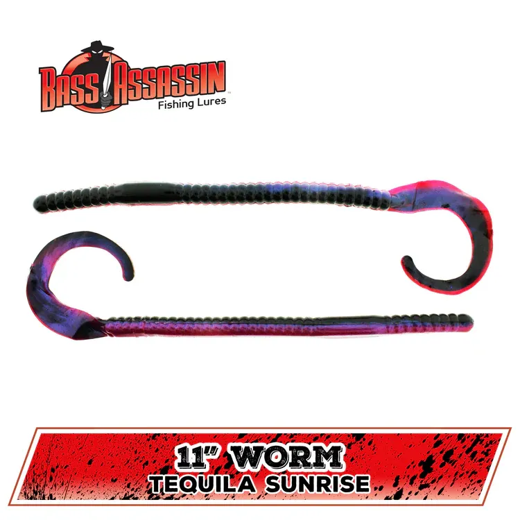 bass assassin  worm  11  tequila sunrise