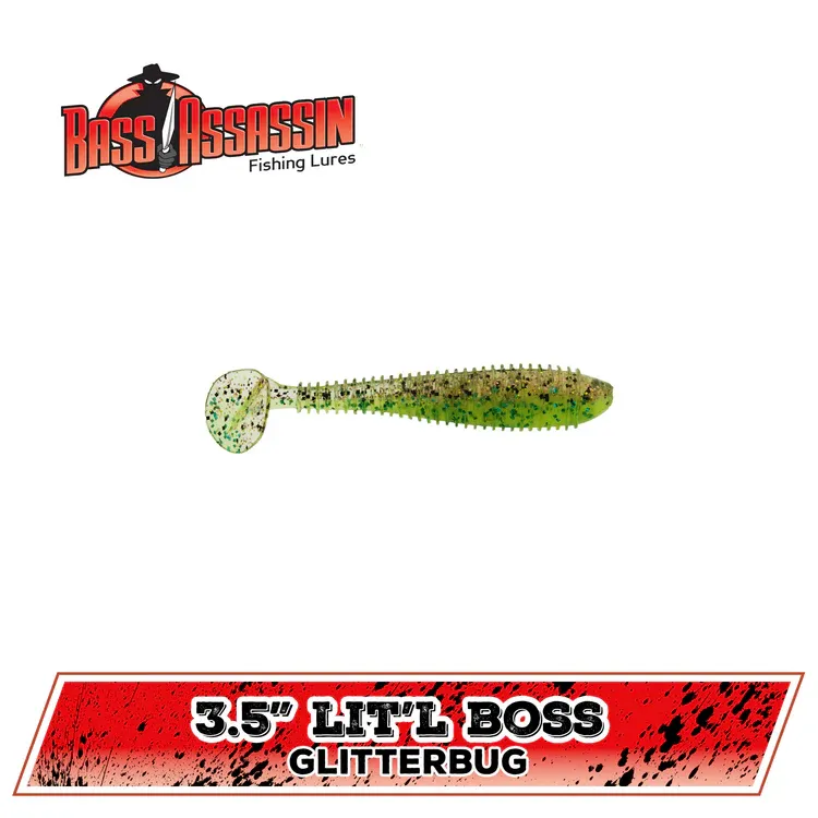 bass assassin lit'l boss 3.5 glitterbug