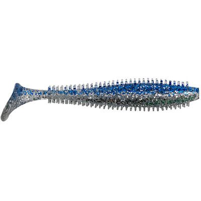Salmo Spikey Shad 2.4" UV Blue Ice